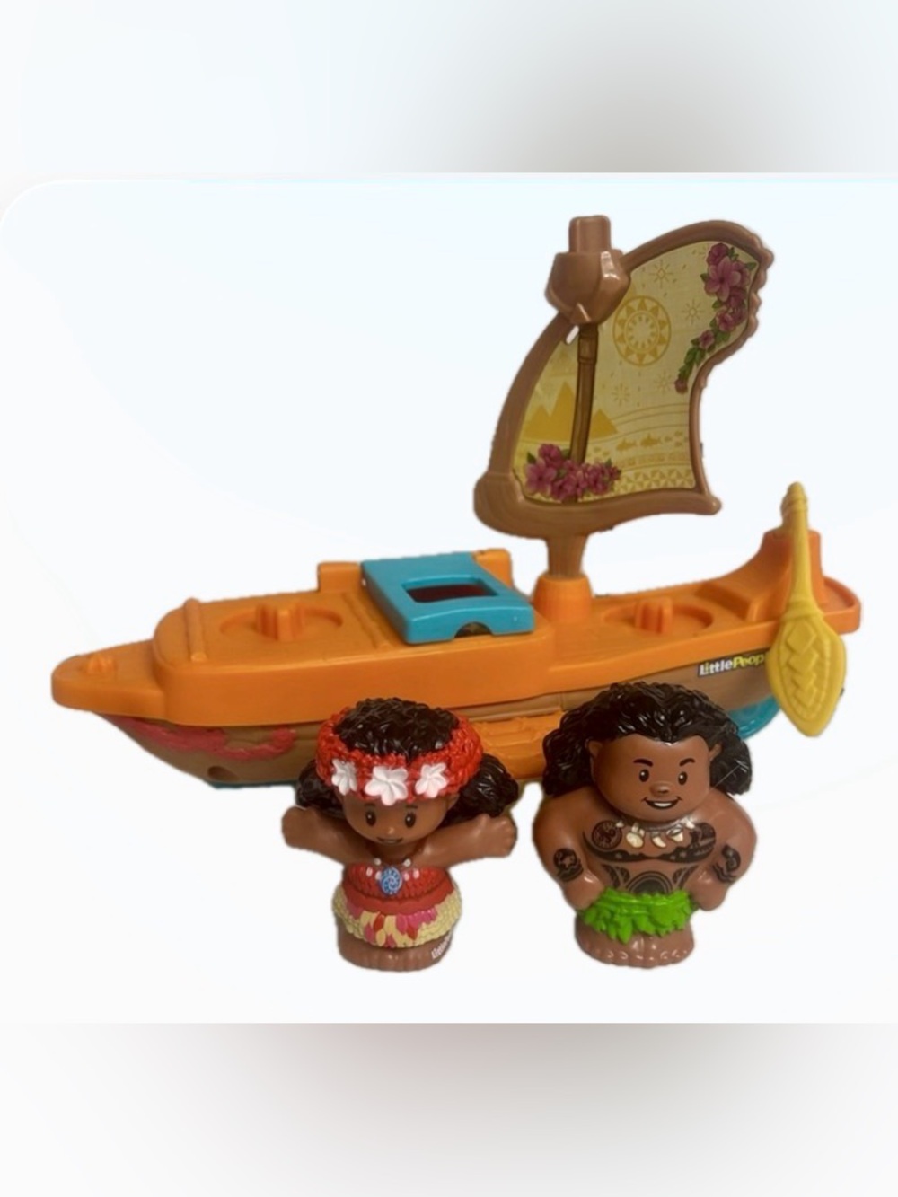 DISNEY - MOANA’S CANOE SET WITH MAUI